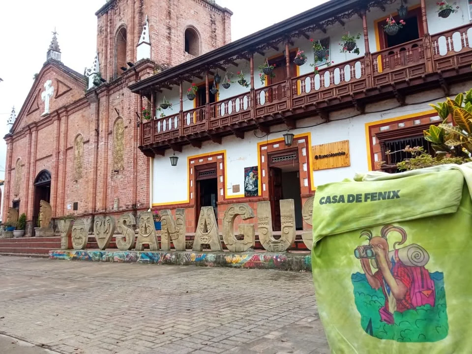 Sede de Casa de Fénix en el centro histórico de San Agustín, Huila